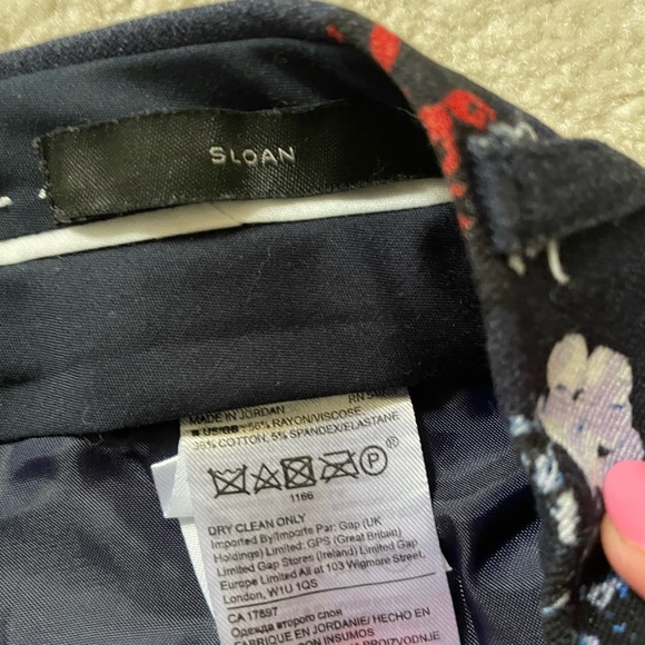 Banana Republic Sloan Flower pants - Picture 2 of 4